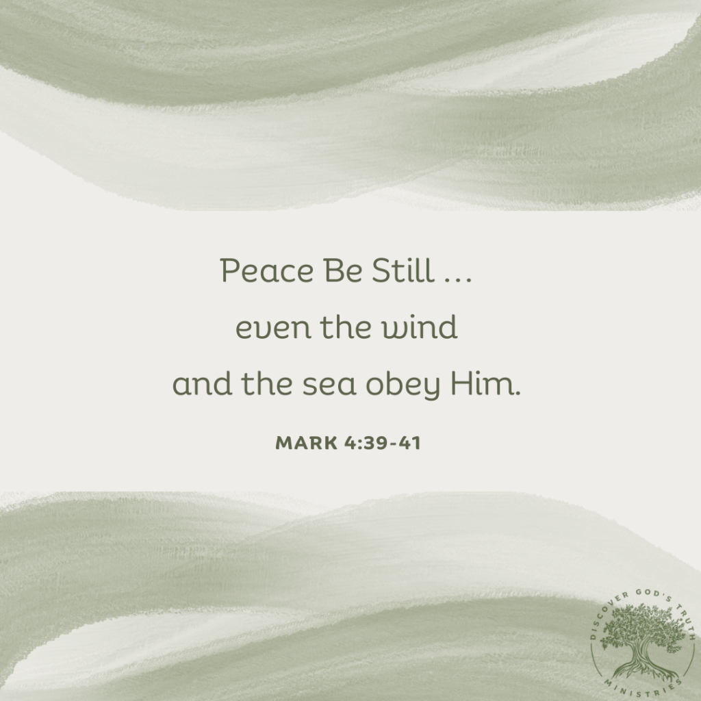 Mark 4:39-41