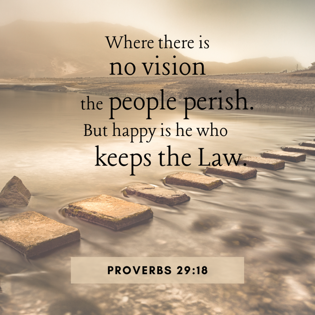 Proverbs 29:18