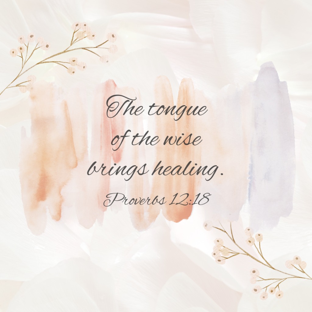 Proverbs 12:18