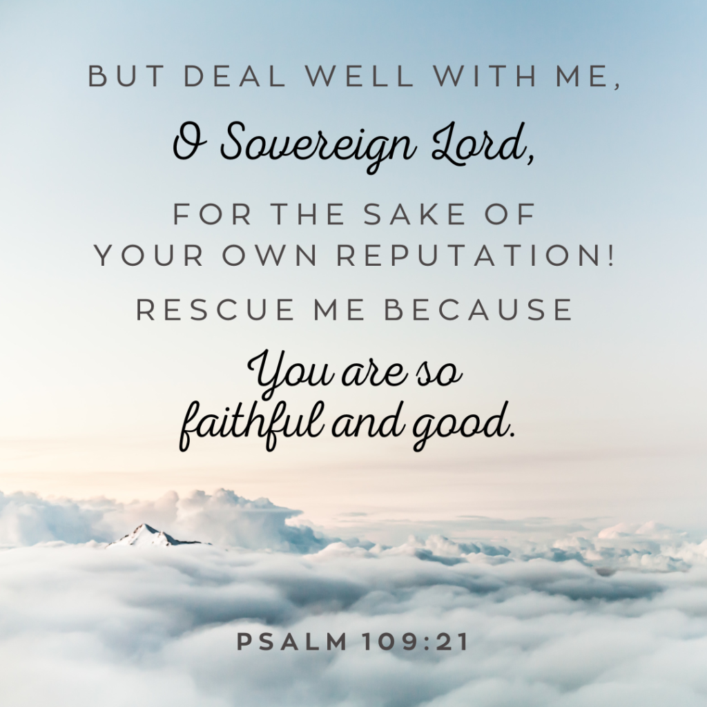 Psalm 109:21