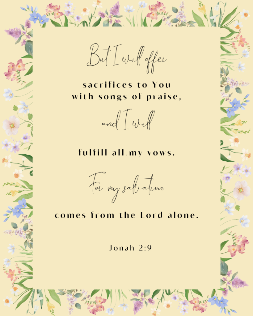 Jonah 2:9