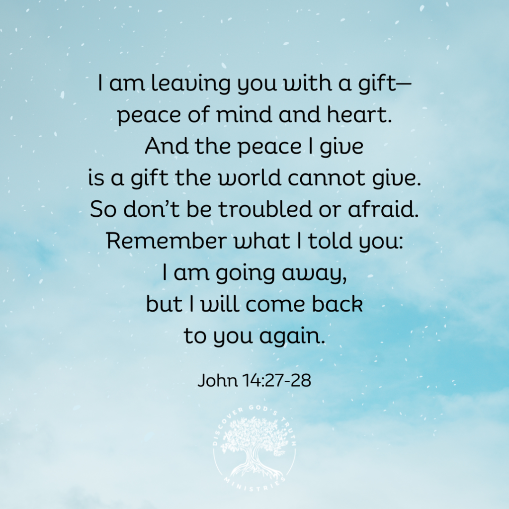 John 14:27-28