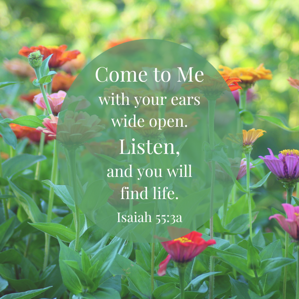 Isaiah 55:3a