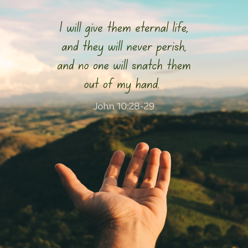John 10:28-29