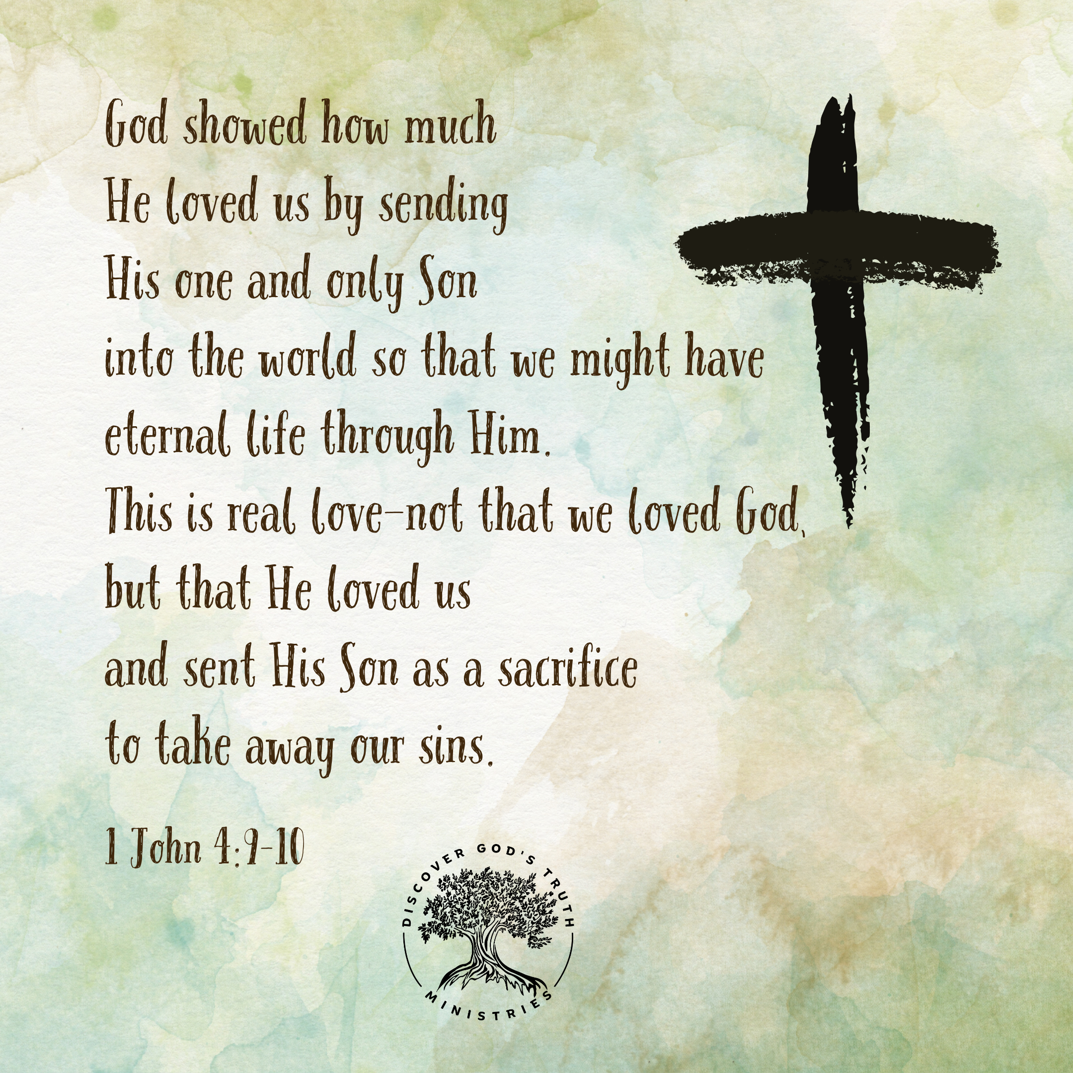 1 John 4:9-10